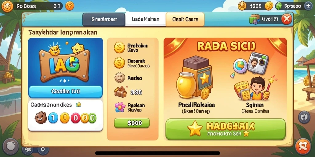 Tampilan antarmuka yang user-friendly.
