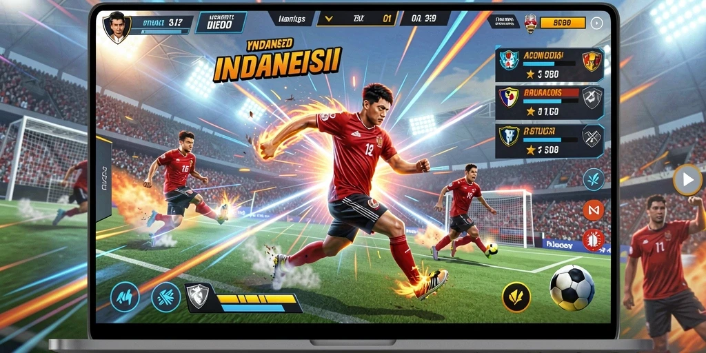 Tampilan grafis yang cerah dan menarik.