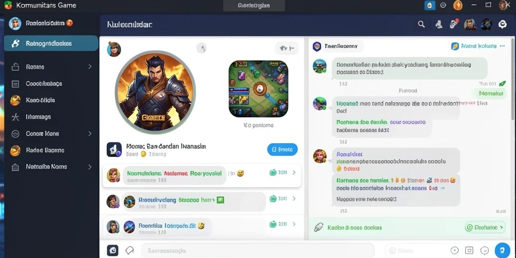 Tampilan utama game dengan banyak pilihan karakter.
