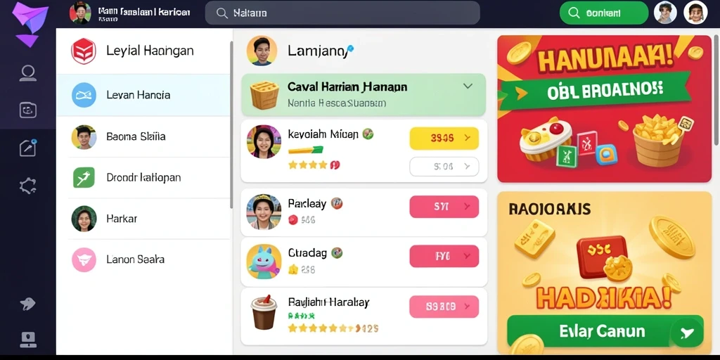 Gambar aksi karakter dalam pertempuran menarik.