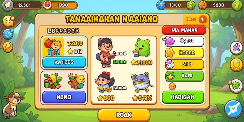 Tampilan antarmuka pengguna yang menarik dan intuitif.