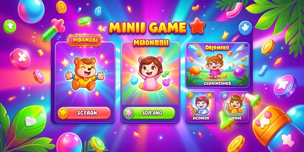 Tampilan menu utama yang menarik dan mudah digunakan.