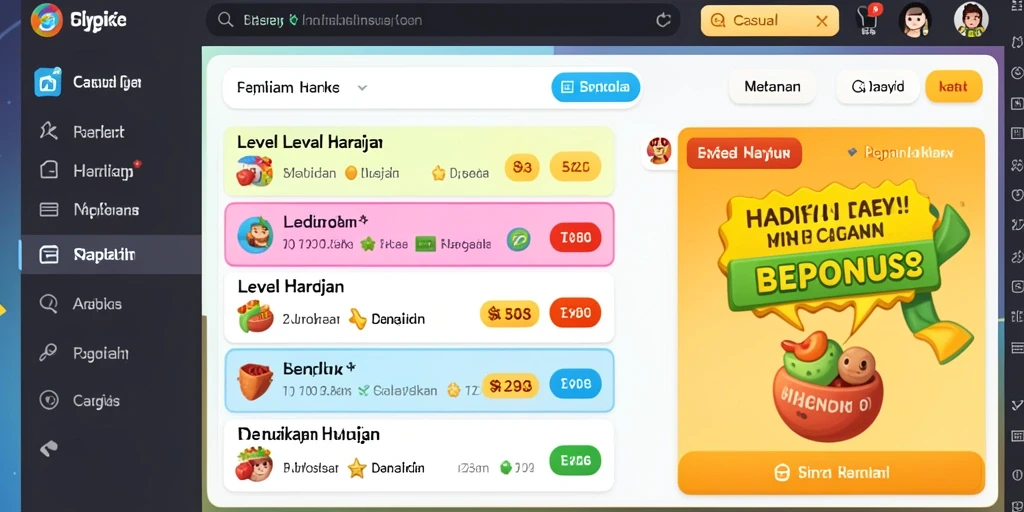 Screenshot memperlihatkan karakter utama sedang menjelajahi hutan.