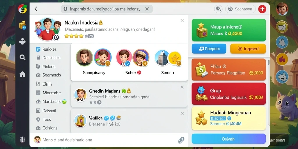 Antarmuka pengguna yang sederhana dan menarik.