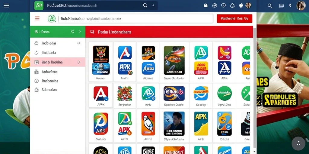 Tampilan antarmuka yang sederhana dan menarik.