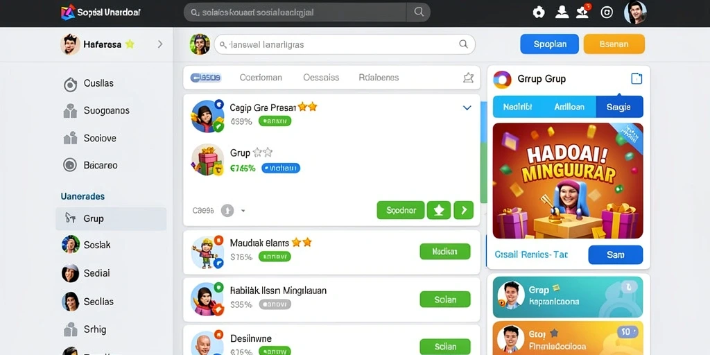 Ilustrasi gameplay yang seru dan adiktif.