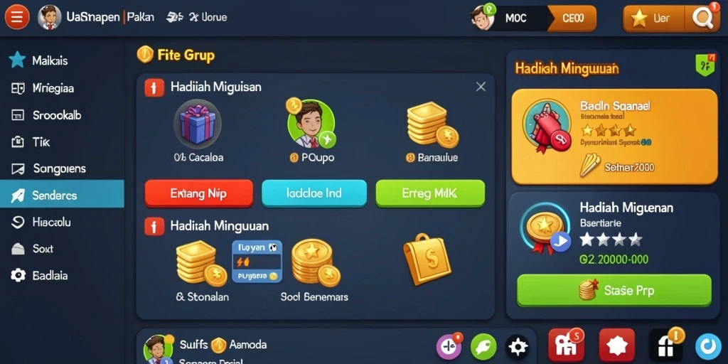 Tampilan antarmuka yang memudahkan navigasi.