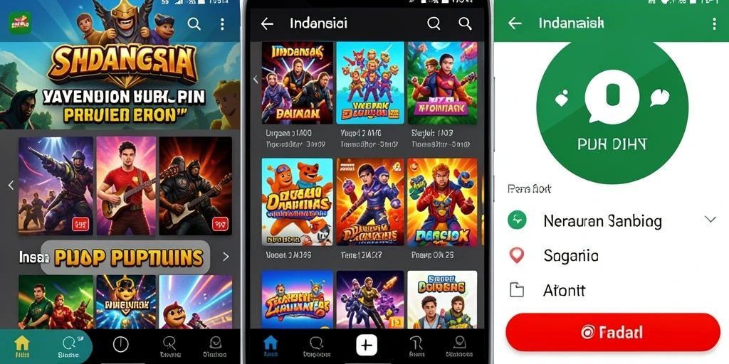 Antarmuka pengguna yang sederhana dan menarik.
