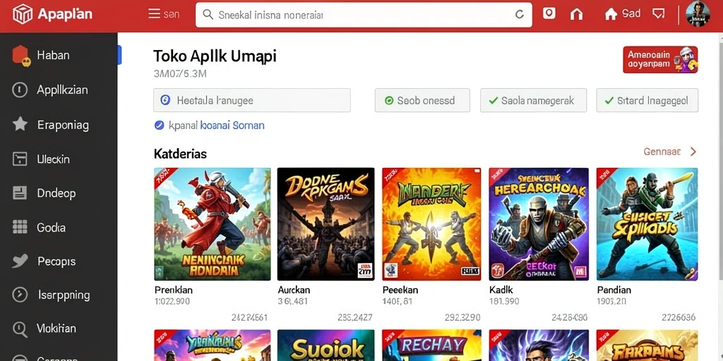 Tampilan antarmuka yang menarik dan mudah digunakan.
