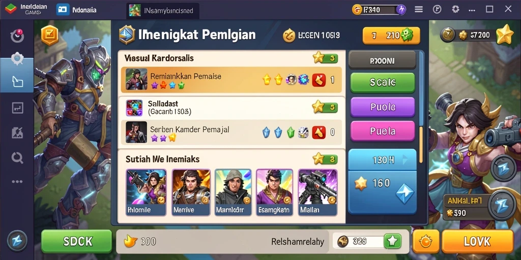 Tampilan antarmuka yang intuitif dan menarik.