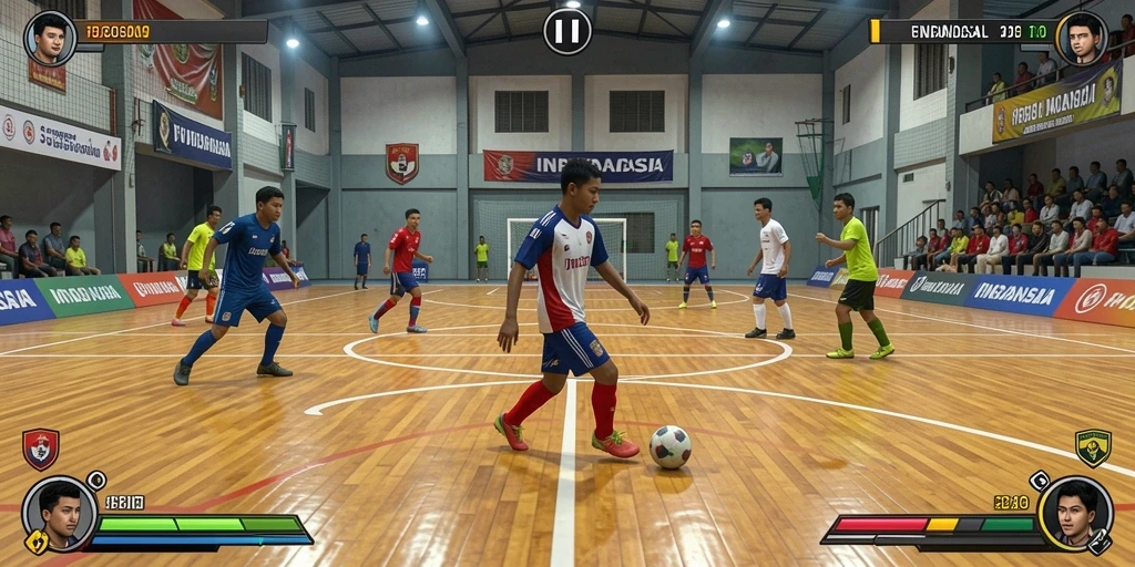 Tangkapan layar pertama menampilkan antarmuka permainan yang menarik dan mudah dipahami.