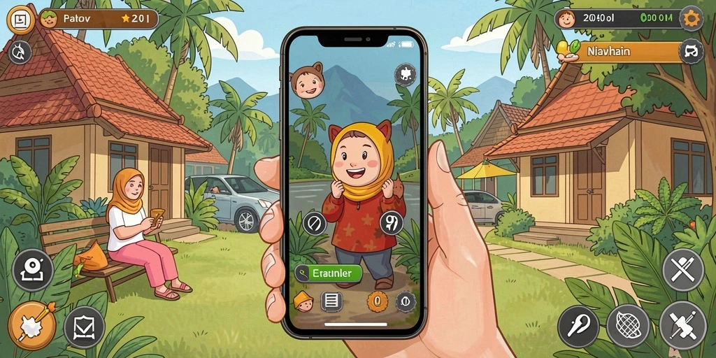 Tampilan antarmuka yang user-friendly dan intuitif.