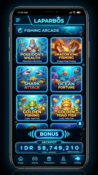 Cuplikan layar menu unduhan laparbos untuk perangkat Android